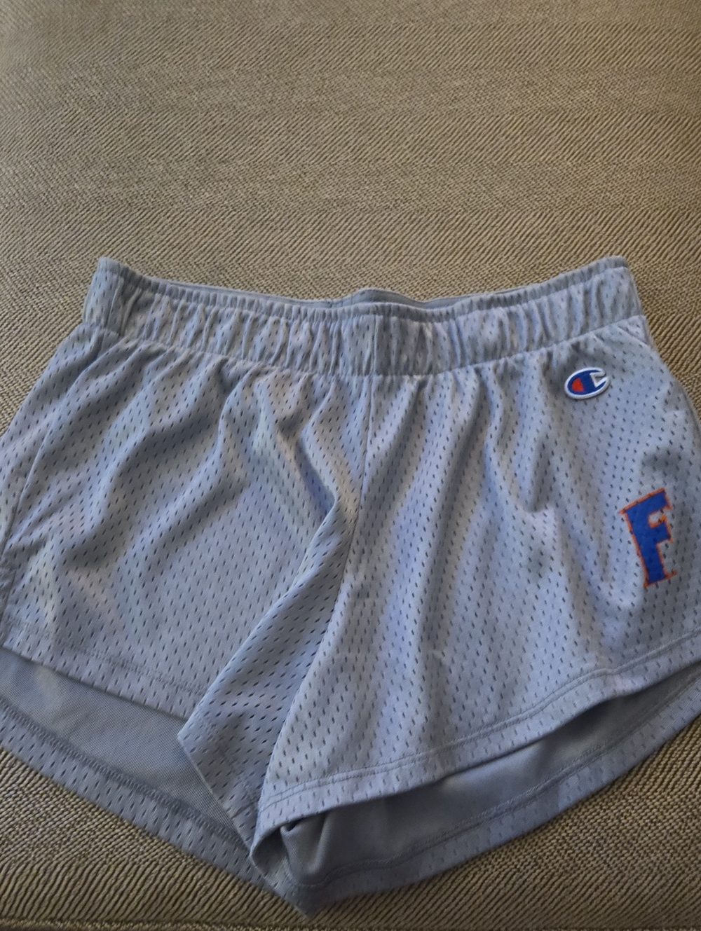 Champion FL Gators Women’s Light Gray Mesh Athletic Shorts